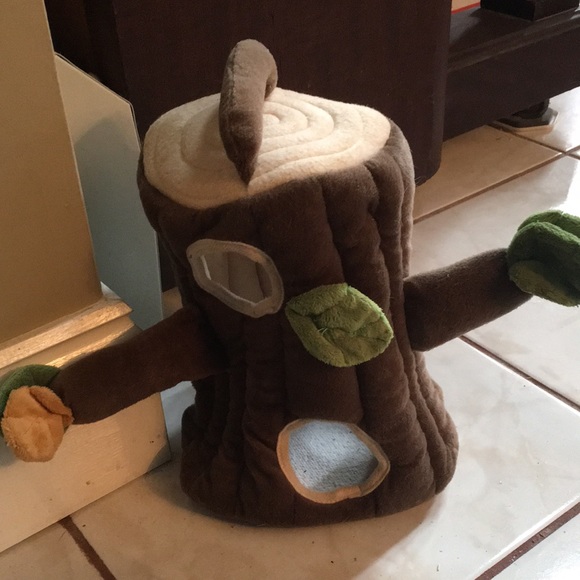 Other - Plush tree trunk with peekaboo holes for small pets